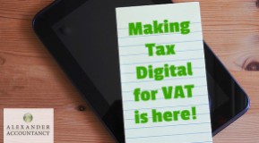 Alexander Accountancy Making Tax Digital specialists Burton upon Trent