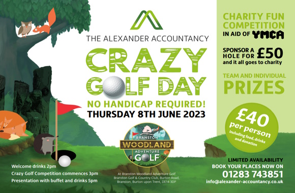 Alexander Accountancy -Crazy Golf Charity Day 2023