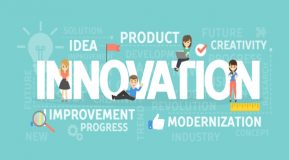Innovation concept illustration. Idea of creativity, improvement and ideas. Business advice Burton on Trent