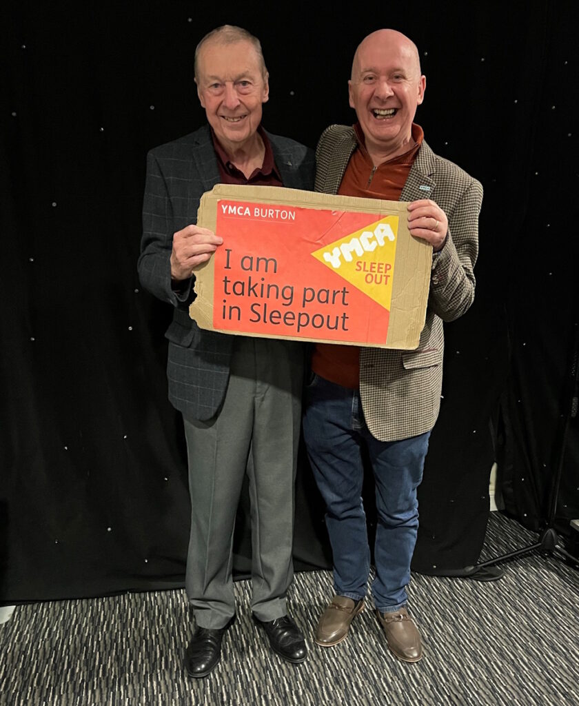 David with Paul Laffey CEO of Burton YMCA