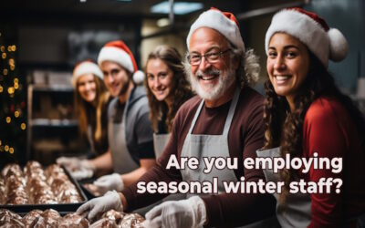 Are you employing seasonal winter staff?